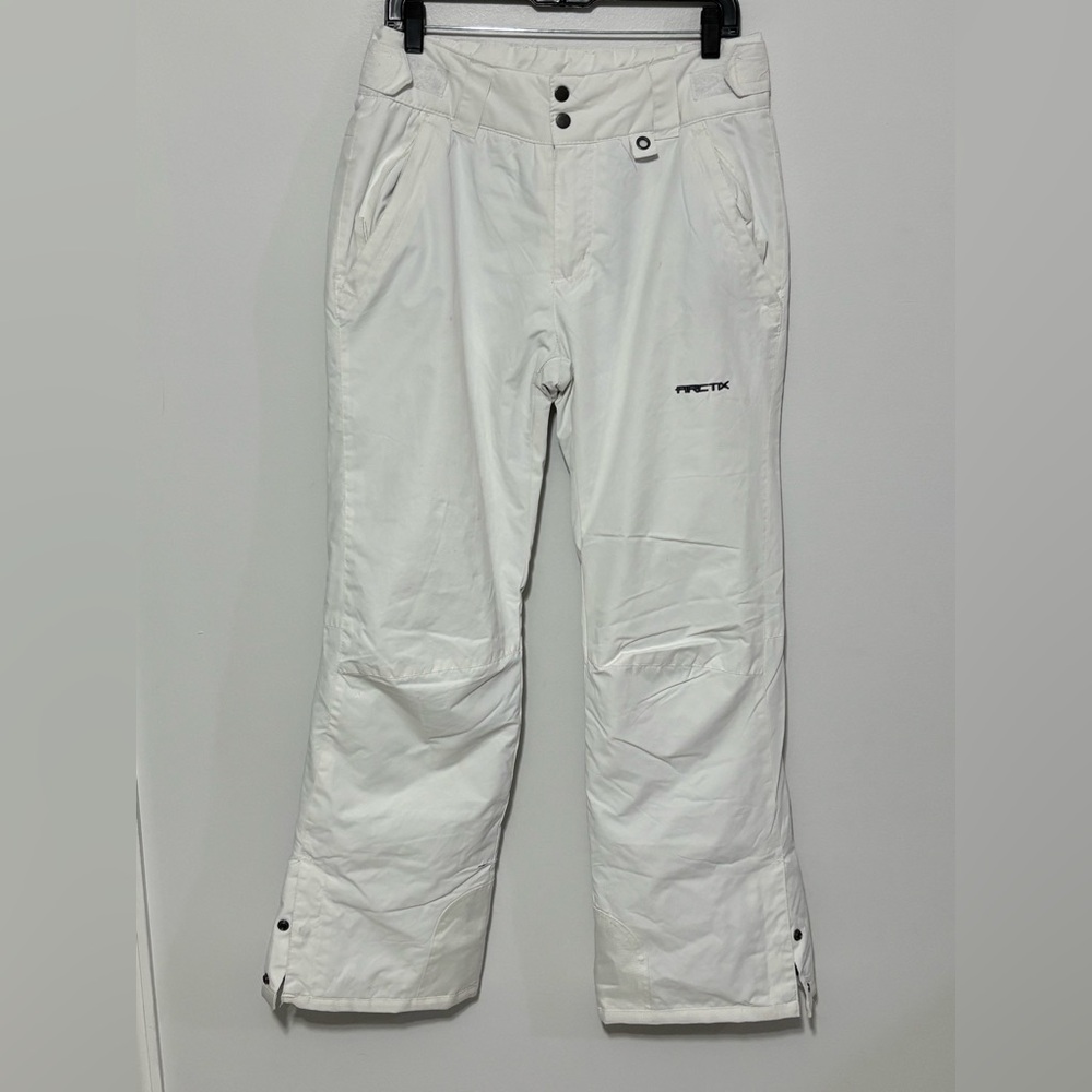 Womens Arctix Size Medium Snow Ski Pants White Insulated